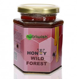 Nutriwish Honey Wild Forest   Glass Jar  350 grams